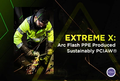 Extreme X: Arc Flash PPE ของ Daletec ผลิต PCIAW อย่างยั่งยืน