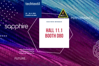 Daletec x Sapphire exhibiting at Techtextil Frankurt 2024